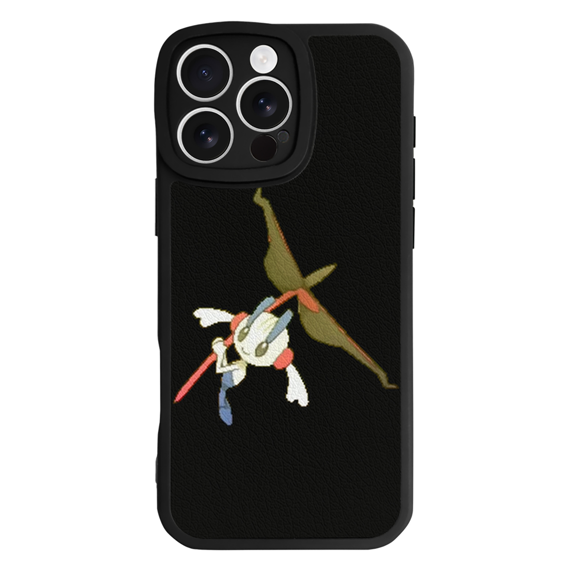 （画像用） ポケットモンスター Pokémon 【iPhone 16シリーズ対応】シリコンスマホケース（レザー調） 材質：シリコン